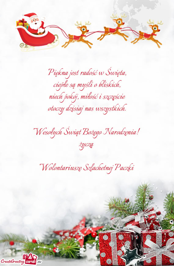 Wolontariusze Szlachetnej Paczki