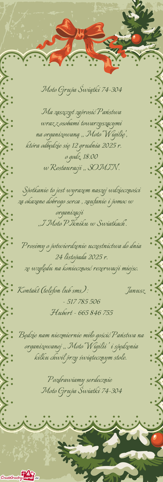 Wraz z osobami towarzyszącymi