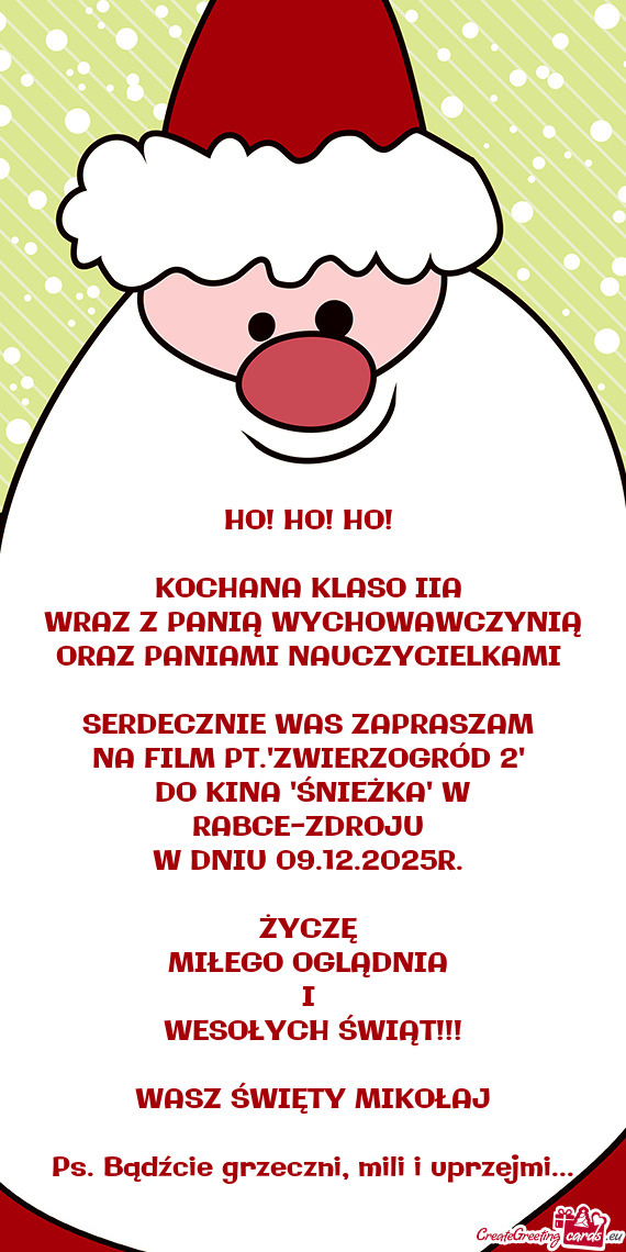 WRAZ Z PANIĄ WYCHOWAWCZYNIĄ