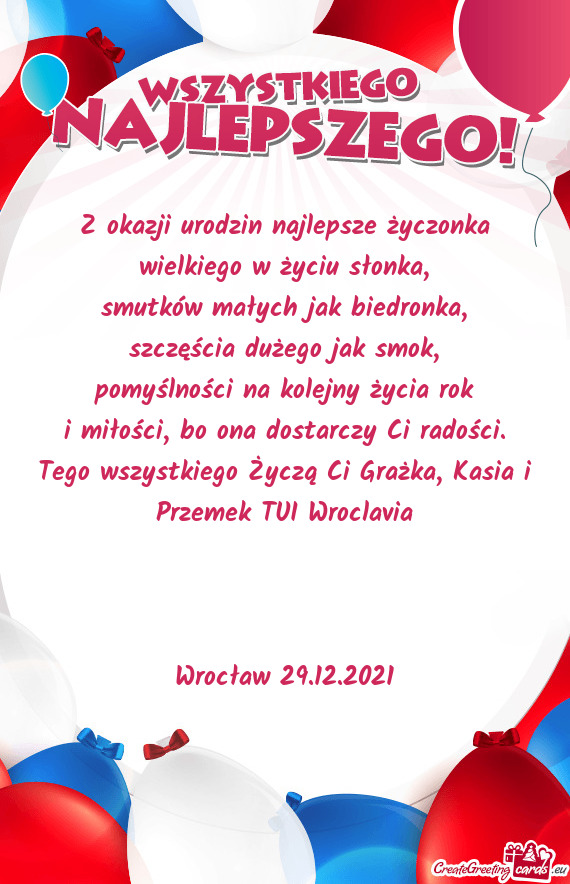 Wrocław 29.12.2021