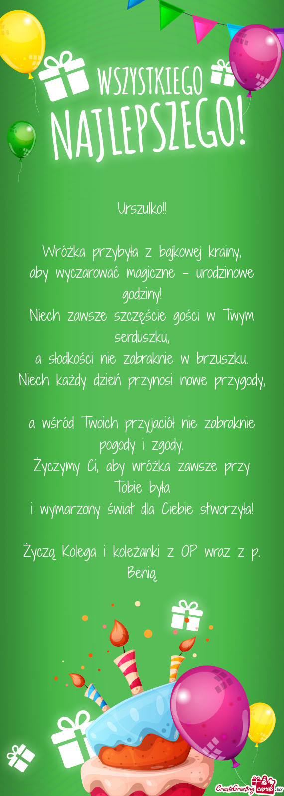 Wróżka przybyła z bajkowej krainy