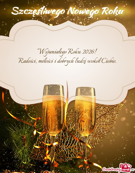 Wspaniałego Roku 2026