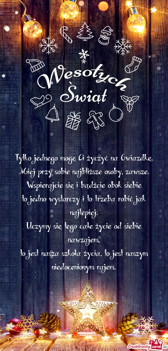 Wspierajcie się i bądźcie obok siebie