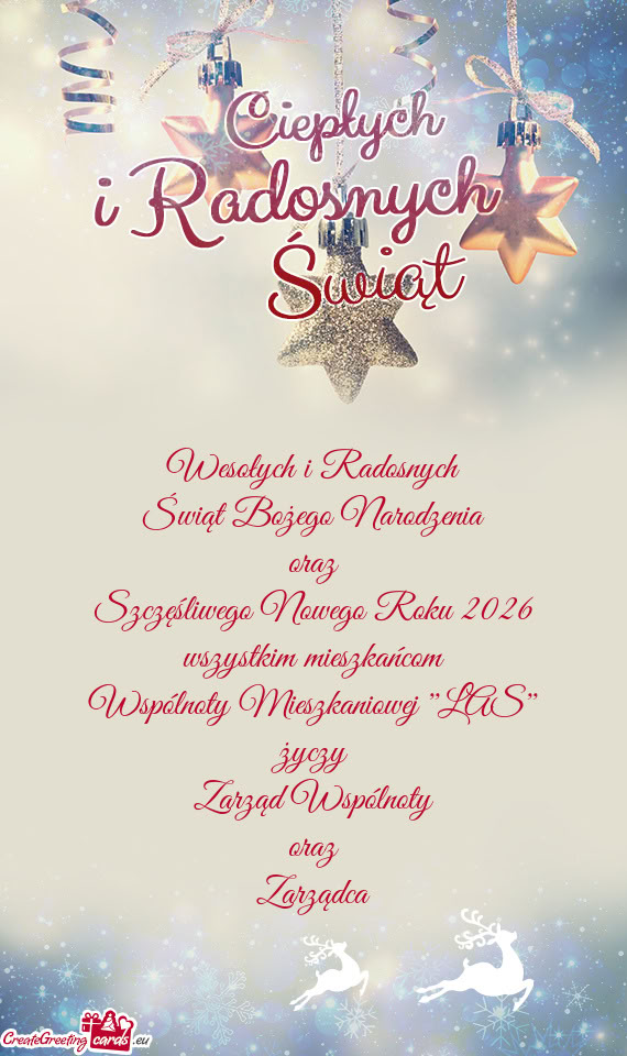 Wspólnoty Mieszkaniowej ""LAS""