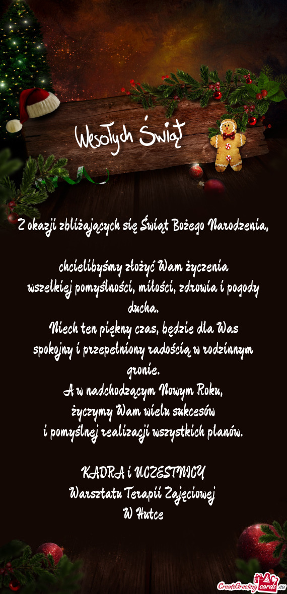 Wszelkiej pomyślności, miłości, zdrowia i pogody ducha