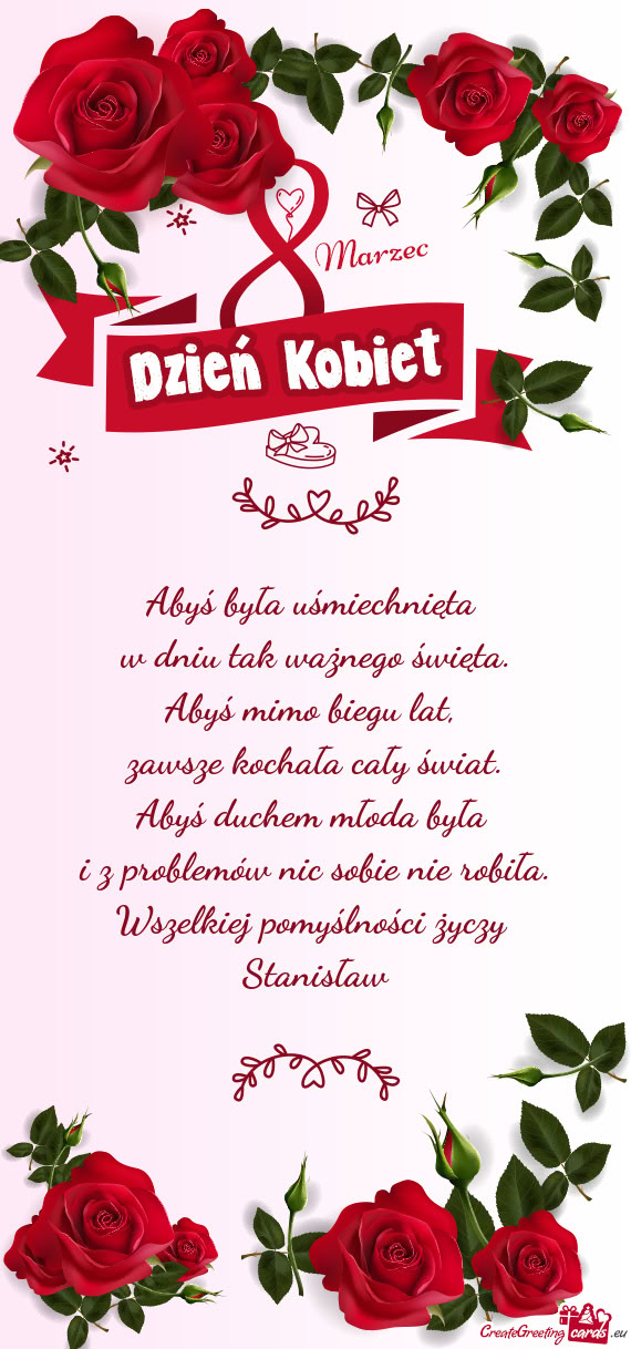 Wszelkiej pomyślności Stanisław