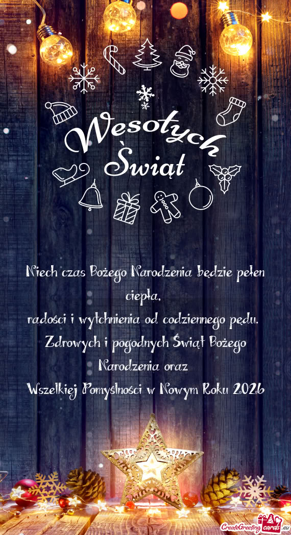 Wszelkiej Pomyślności w Nowym Roku 2026