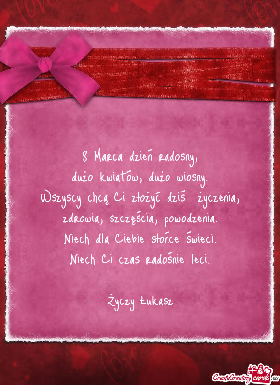 Wszyscy chcą Ci złożyć dziś życzenia