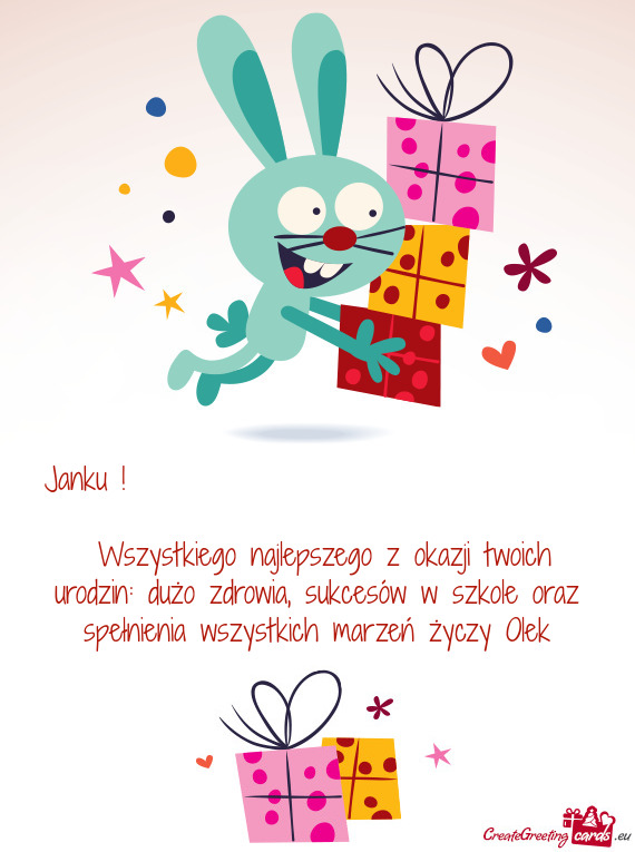 Wszystkich marzeń Olek