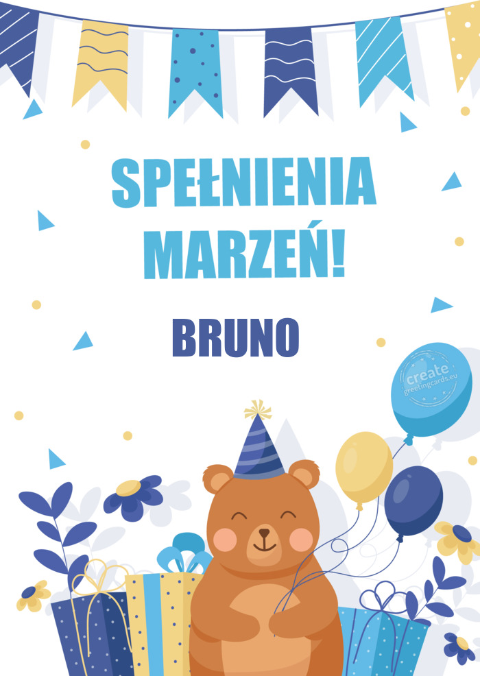 Wszystkiego Co Najlepsze! BRUNO