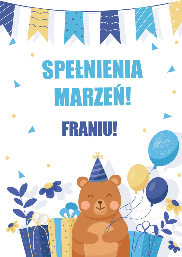 Wszystkiego Co Najlepsze! FRANIU