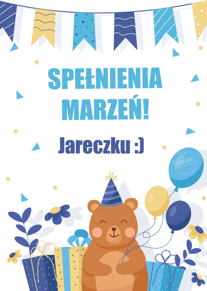Wszystkiego Co Najlepsze! Jareczku :)