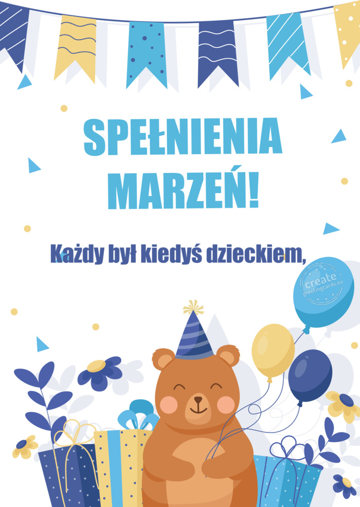 Wszystkiego Co Najlepsze! Każdy był kiedyś dzieckiem