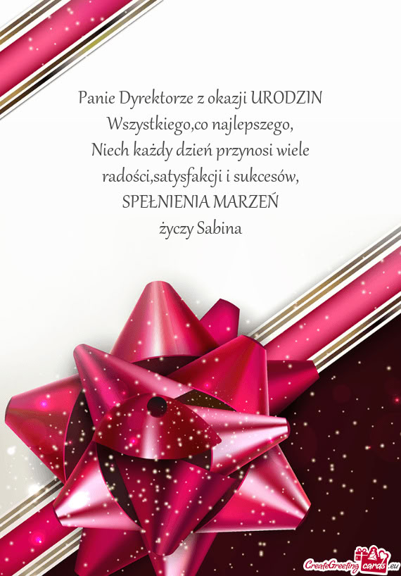 Wszystkiego,co najlepszego