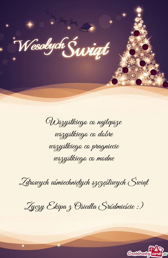 Wszystkiego co pragniecie