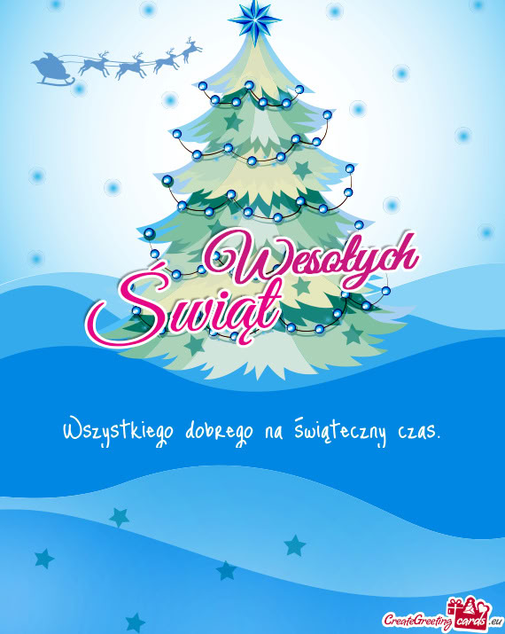 Wszystkiego dobrego na świąteczny czas.