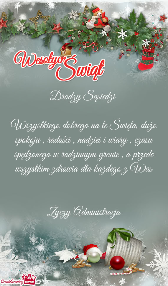 Wszystkiego dobrego na te Święta, dużo spokoju , radości , nadziei i wiary , czasu spędzonego w