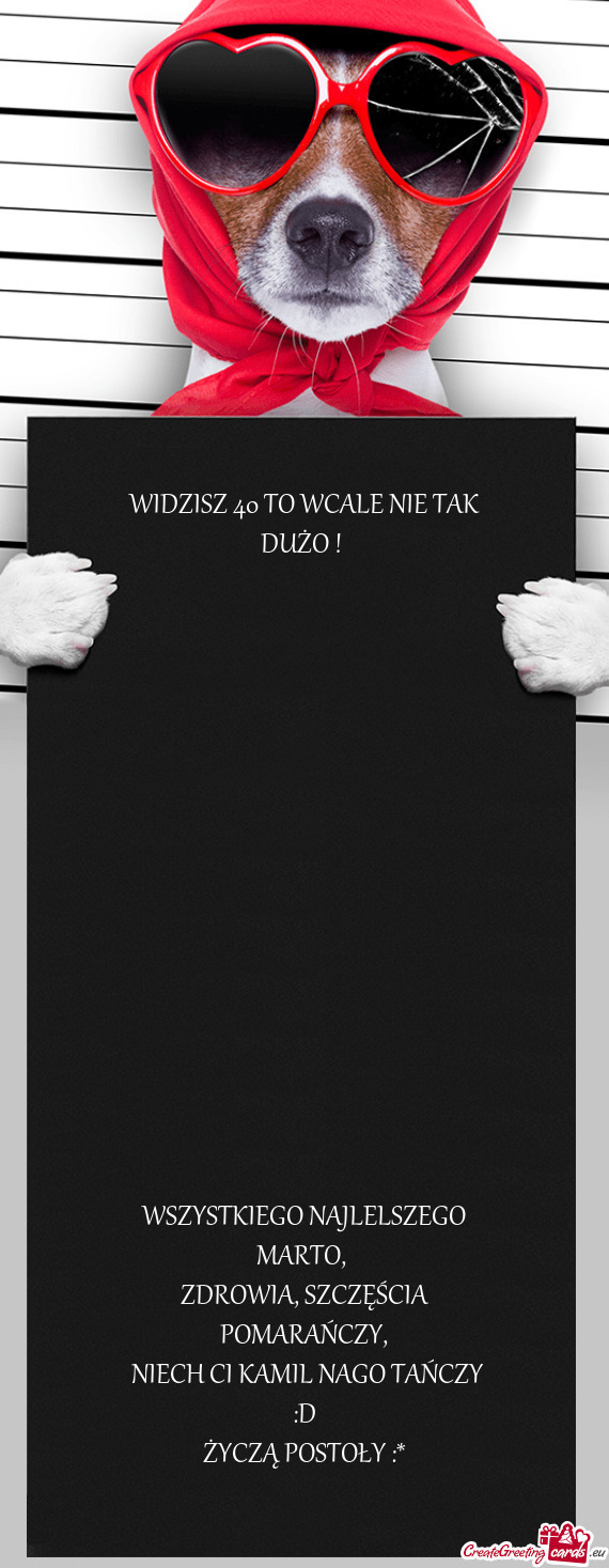 WSZYSTKIEGO NAJLELSZEGO MARTO