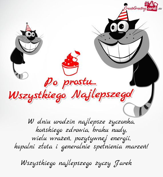 Wszystkiego najlepszego Jarek❤️💖