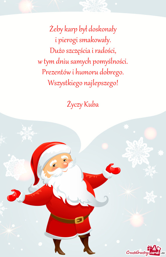 Wszystkiego najlepszego! Kuba