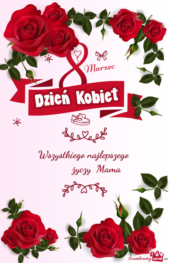 Wszystkiego najlepszego    Mama