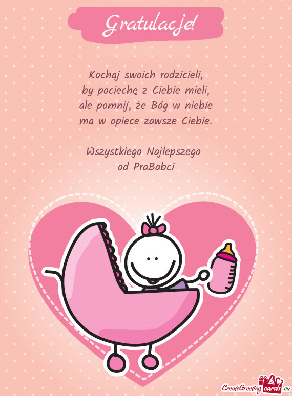 Wszystkiego Najlepszego od PraBabci