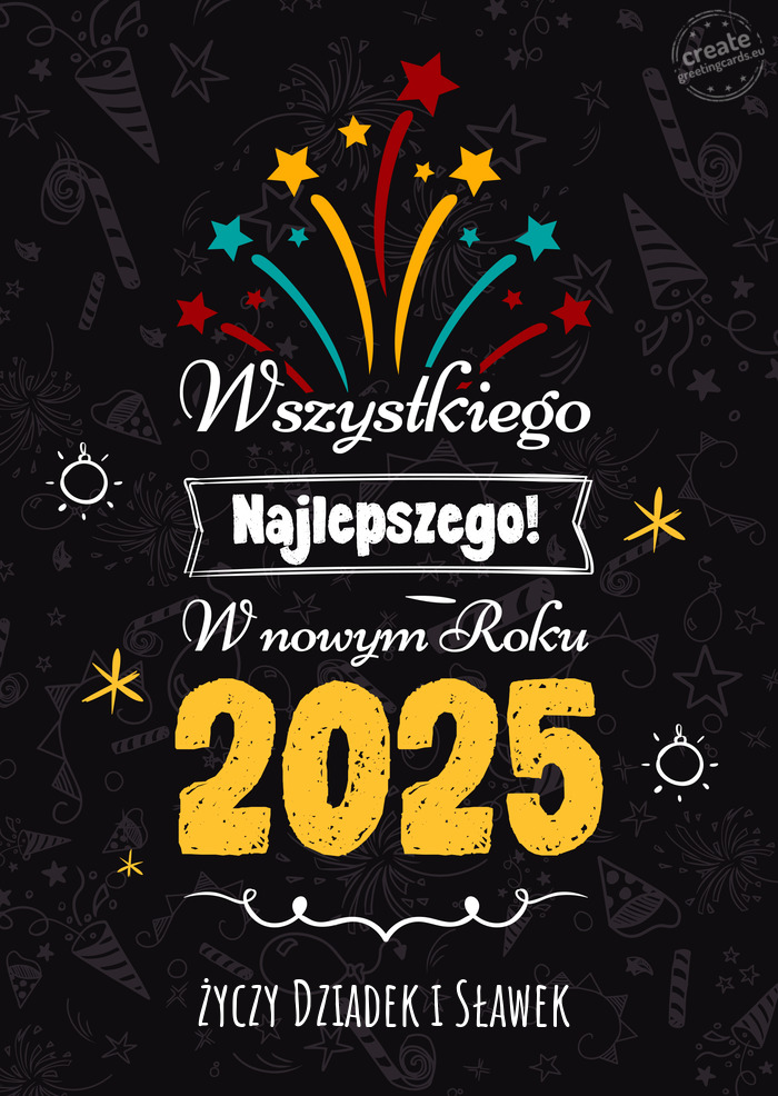 Wszystkiego najlepszego w nowym roku, Dziadek i Sławek