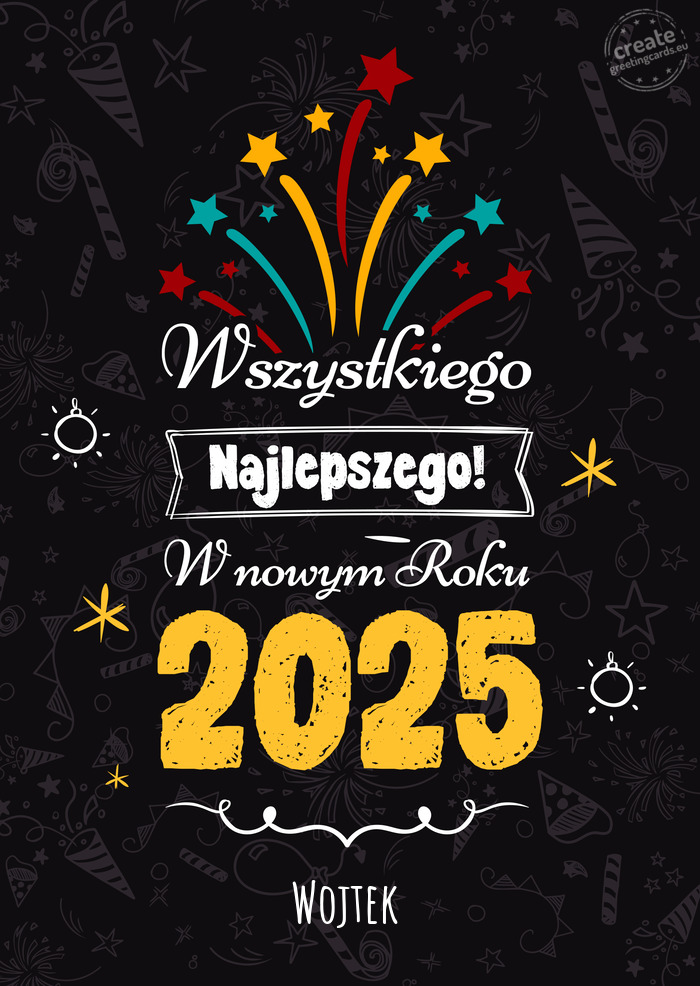 Wszystkiego najlepszego w nowym roku, Wojtek