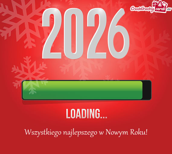 Wszystkiego najlepszego w Nowym Roku!