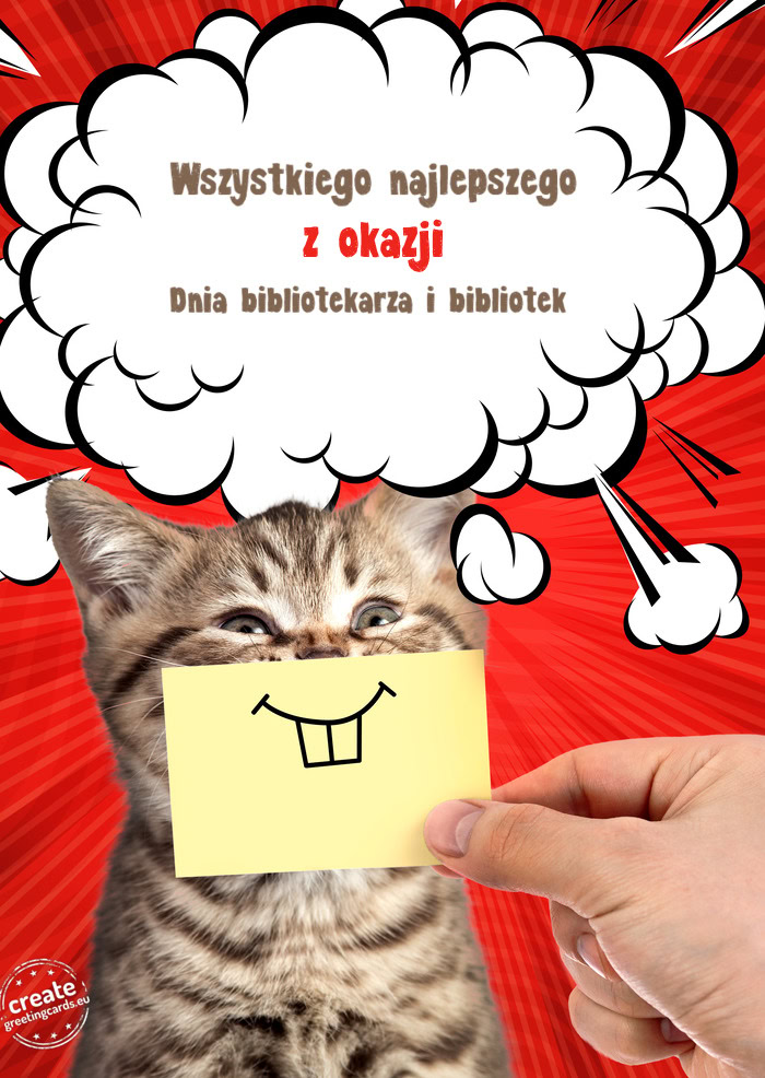 Wszystkiego najlepszego z okazji Dnia bibliotekarza i bibliotek