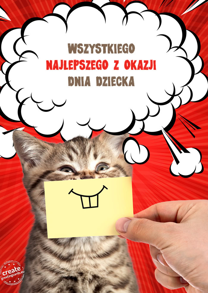 WSZYSTKIEGO NAJLEPSZEGO Z OKAZJI DNIA DZIECKA