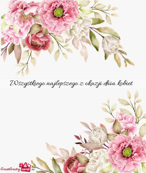 Wszystkiego najlepszego z okazji dnia kobiet 🙂