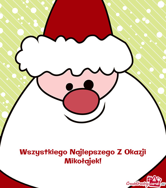 Wszystkiego Najlepszego Z Okazji Mikołajek!