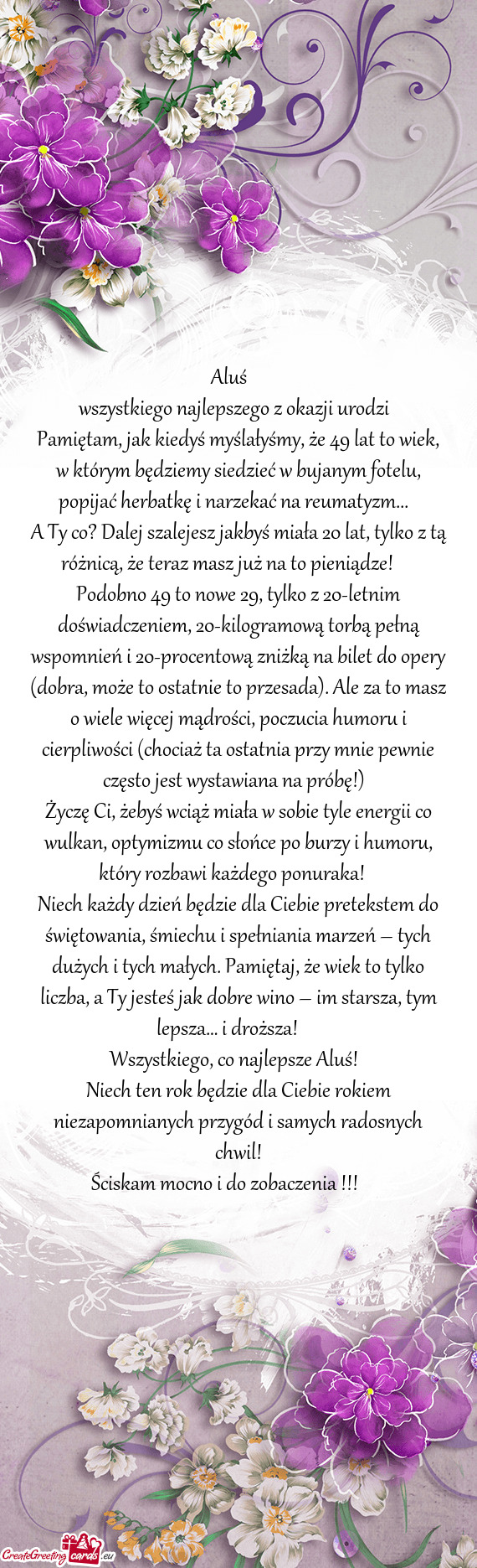 Wszystkiego najlepszego z okazji urodzi🥳
