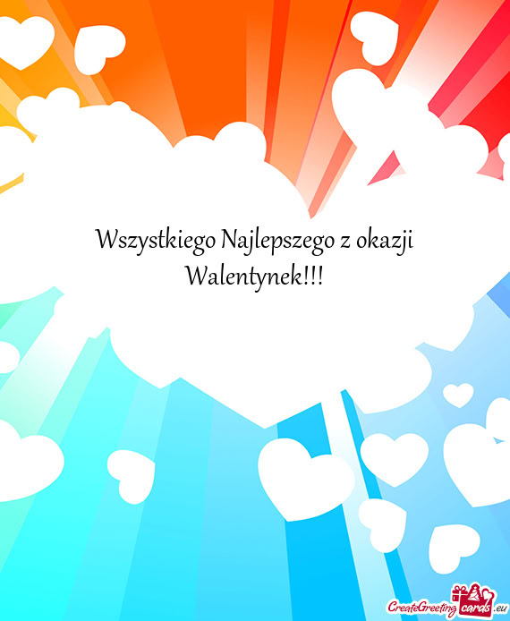 Wszystkiego Najlepszego z okazji Walentynek!!!