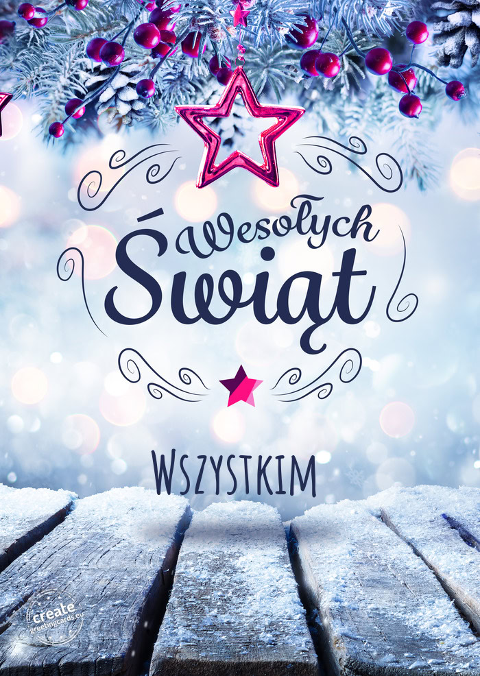 Wszystkim Wesołych Świąt