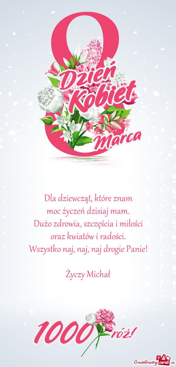 Wszystko naj, naj, naj drogie Panie