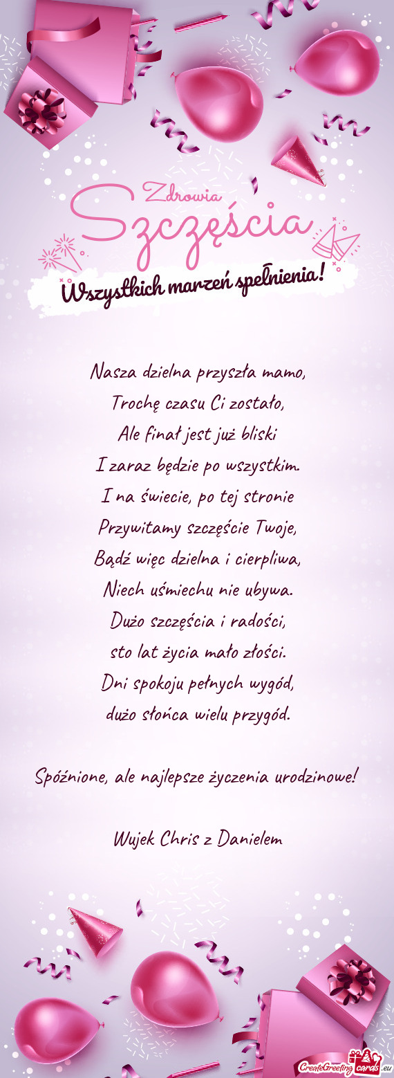 Wujek Chris z Danielem