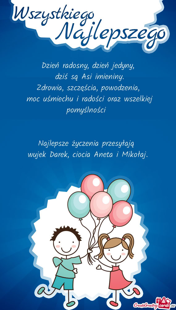 Wujek Darek, ciocia Aneta i Mikołaj