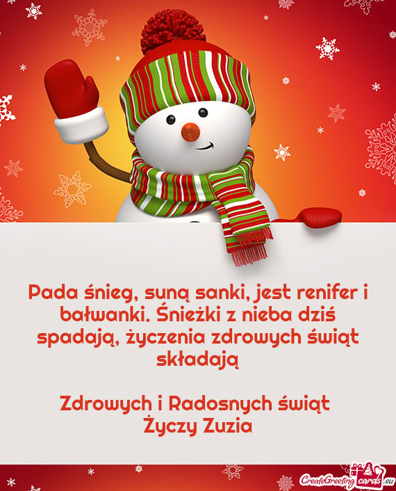 Wych świąt składają