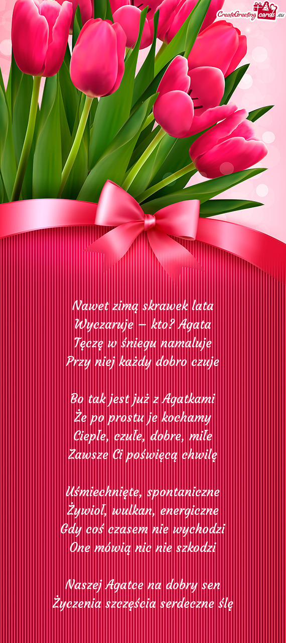 Wyczaruje – kto? Agata