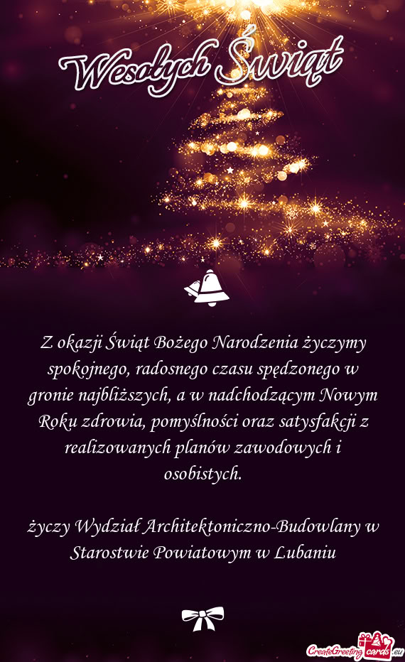 Wydział Architektoniczno-Budowlany w Starostwie Powiatowym w Lubaniu