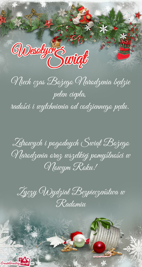 Wydział Bezpieczeństwa w Radomiu