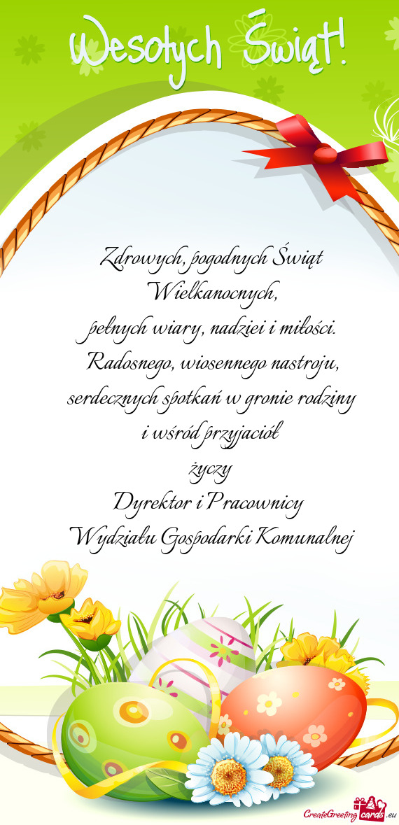 Wydziału Gospodarki Komunalnej