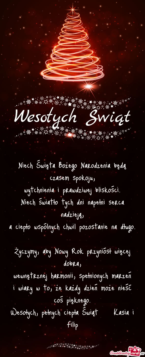 Wytchnienia i prawdziwej bliskości