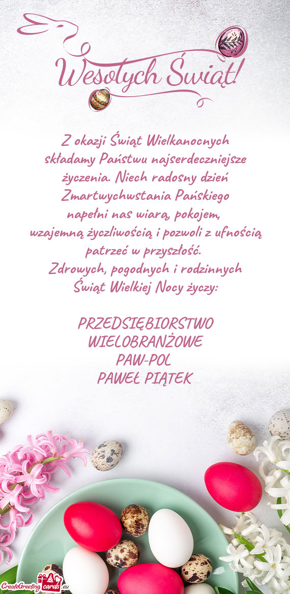 Wzajemną życzliwością i pozwoli z ufnością patrzeć w przyszłość