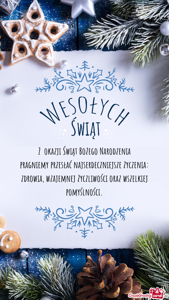 Wzajemnej życzliwości oraz wszelkiej pomyślności
