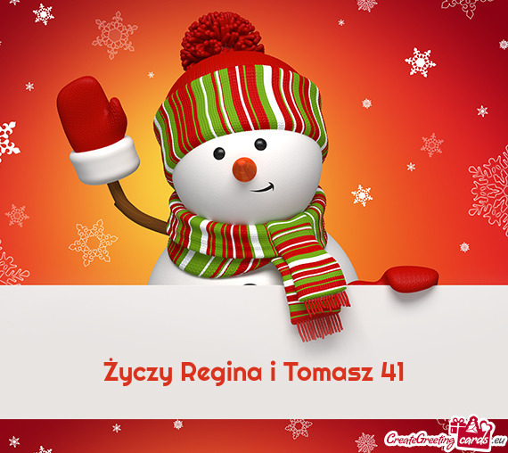 ?yczy Regina i Tomasz 41