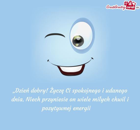 Ytywnej energii 🙂