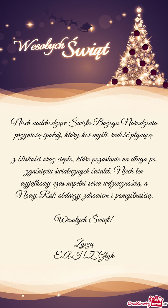 Z bliskości oraz ciepło, które pozostanie na długo po zgaśnięciu świątecznych świateł. Nie